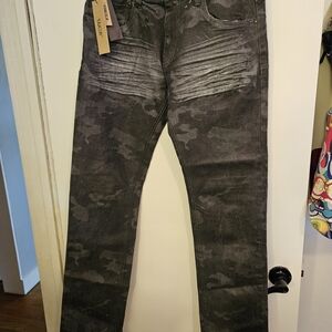 Men's Slim Fit Camouflage Jeans